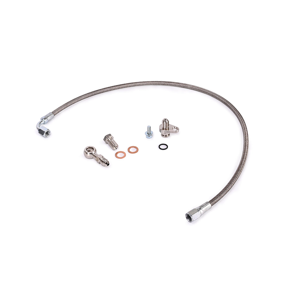 BMW N20 2.0L F10 F20 F30 w/ Garrett GT28R GT30R Ball Bearing Turbo Oil Feed Line Kit