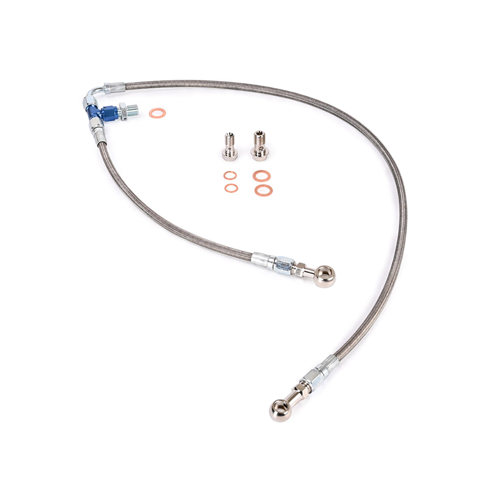 SUBARU WRX STI EJ20 EJ25 AVCS w/ IHI RHF5HB VF22 VF34 VF36 Turbo Oil Feed Line Kit